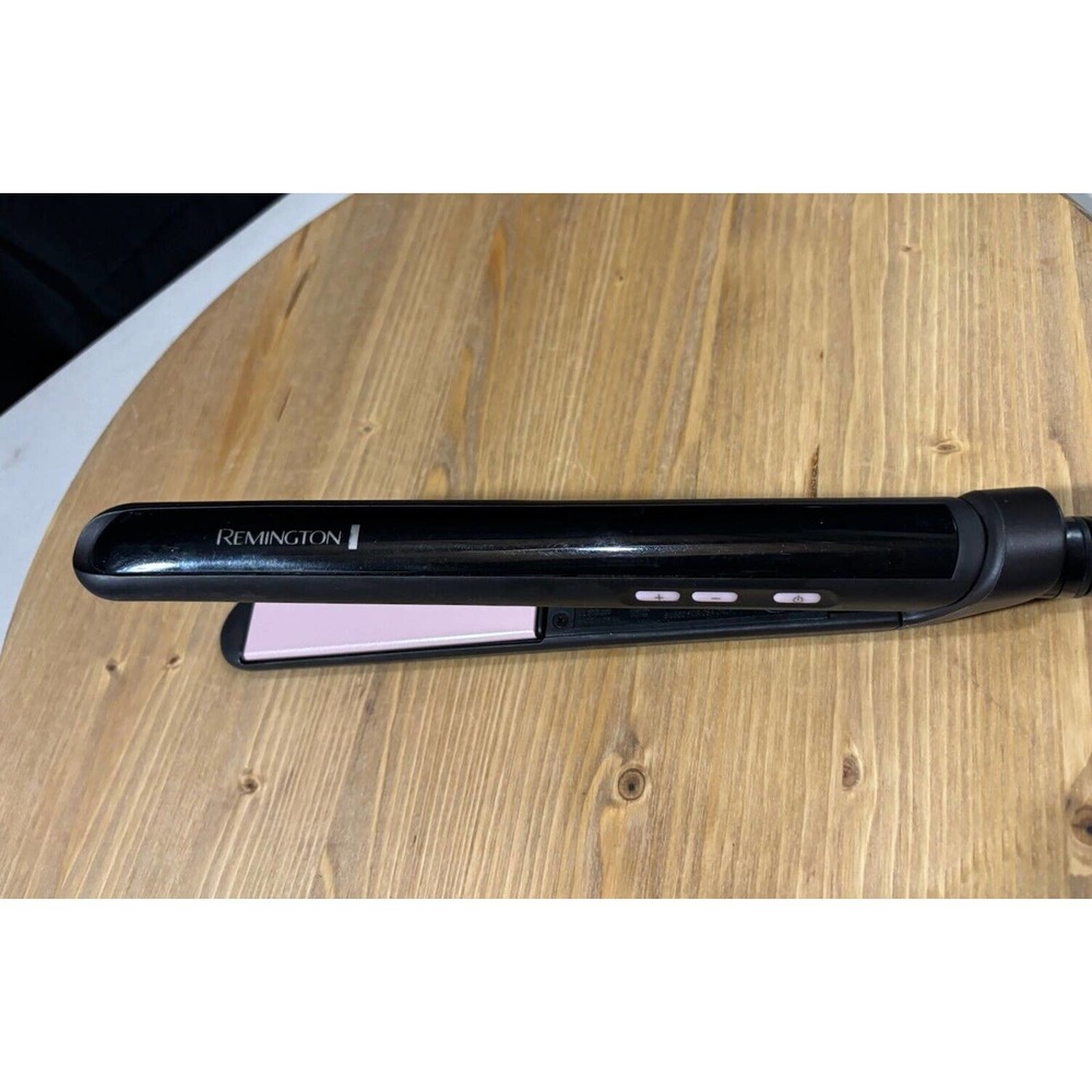 Remington Flat Iron S9500 1" Hair Straightener Floating Ceramic Plates WORKS